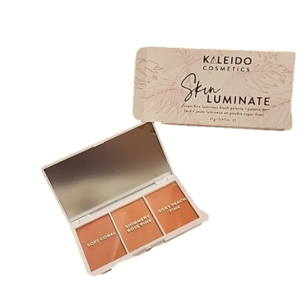Kaleido cosmetics skin luminous blush palette